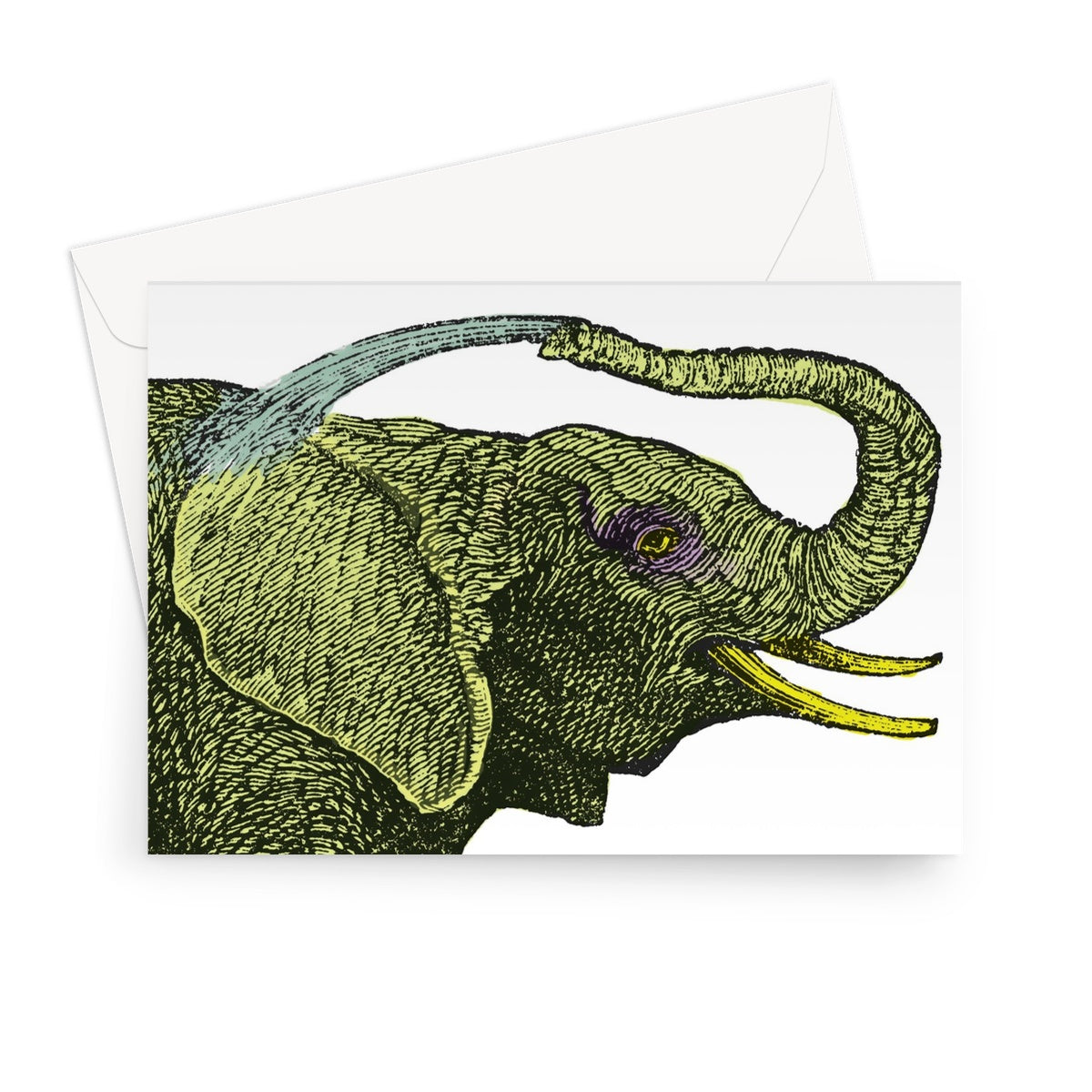 Elephant Classic Greeting Card