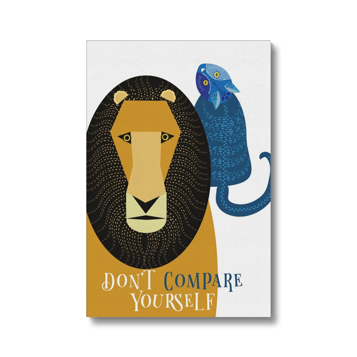 Don't Compare Yourself: Mindfulness Eco Canvas