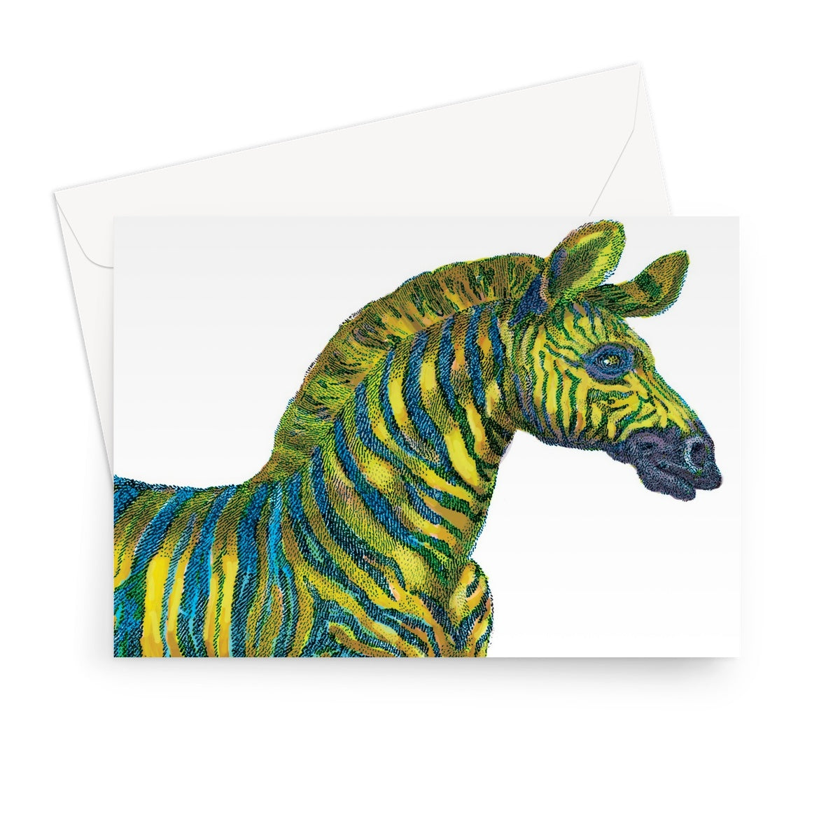 Zebra Classic Greeting Card