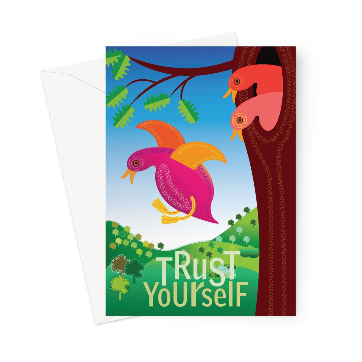 Trust Yourself: Mindfulness Greeting Card