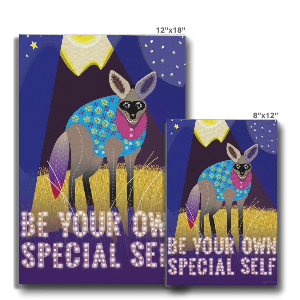 Be Your Own Special Self: Mindfulness Eco Canvas