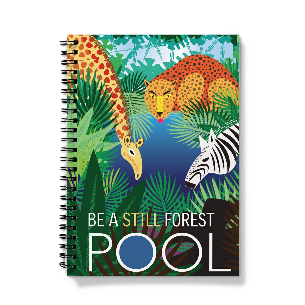 Still Forest Pool: Mindfulness Notebook