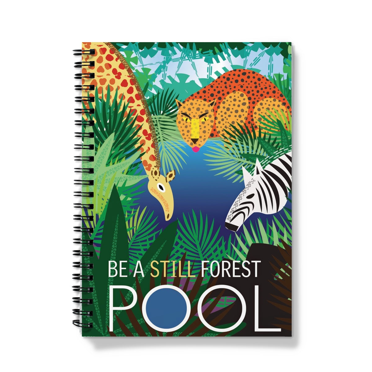 Still Forest Pool: Mindfulness Notebook