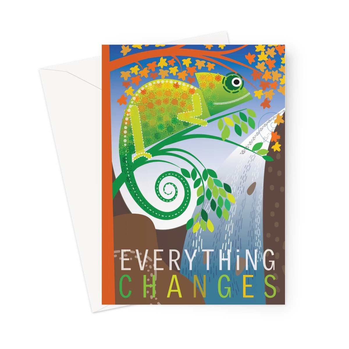 Everything Changes: Mindfulness Greeting Card