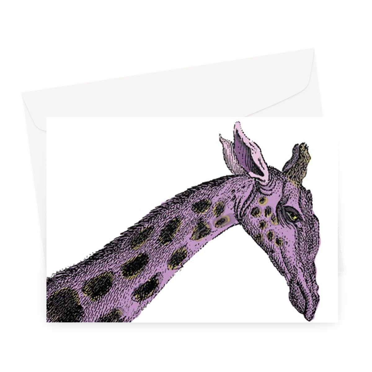 Giraffe Classic Greeting Card