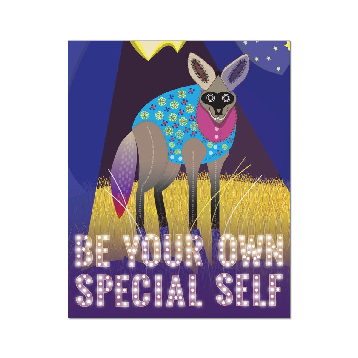 Be Your Own Special Self: Mindfulness Wall Art Poster