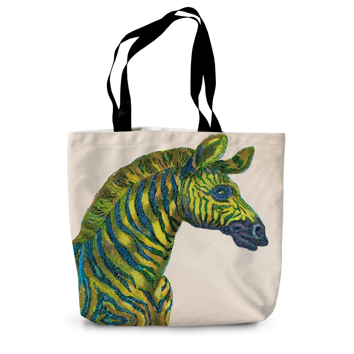 Zebra Classic Canvas Tote Bag