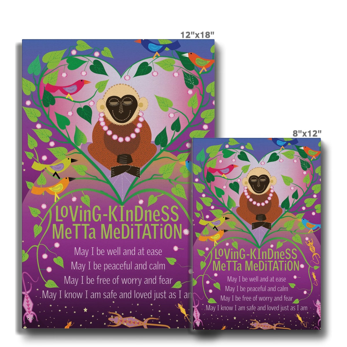 Lovingkindness: Mindfulness Eco Canvas