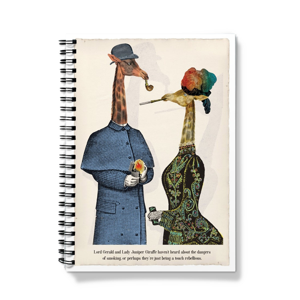 Lord Gerald and Lady Juniper Giraffe | Animabilia Notebook