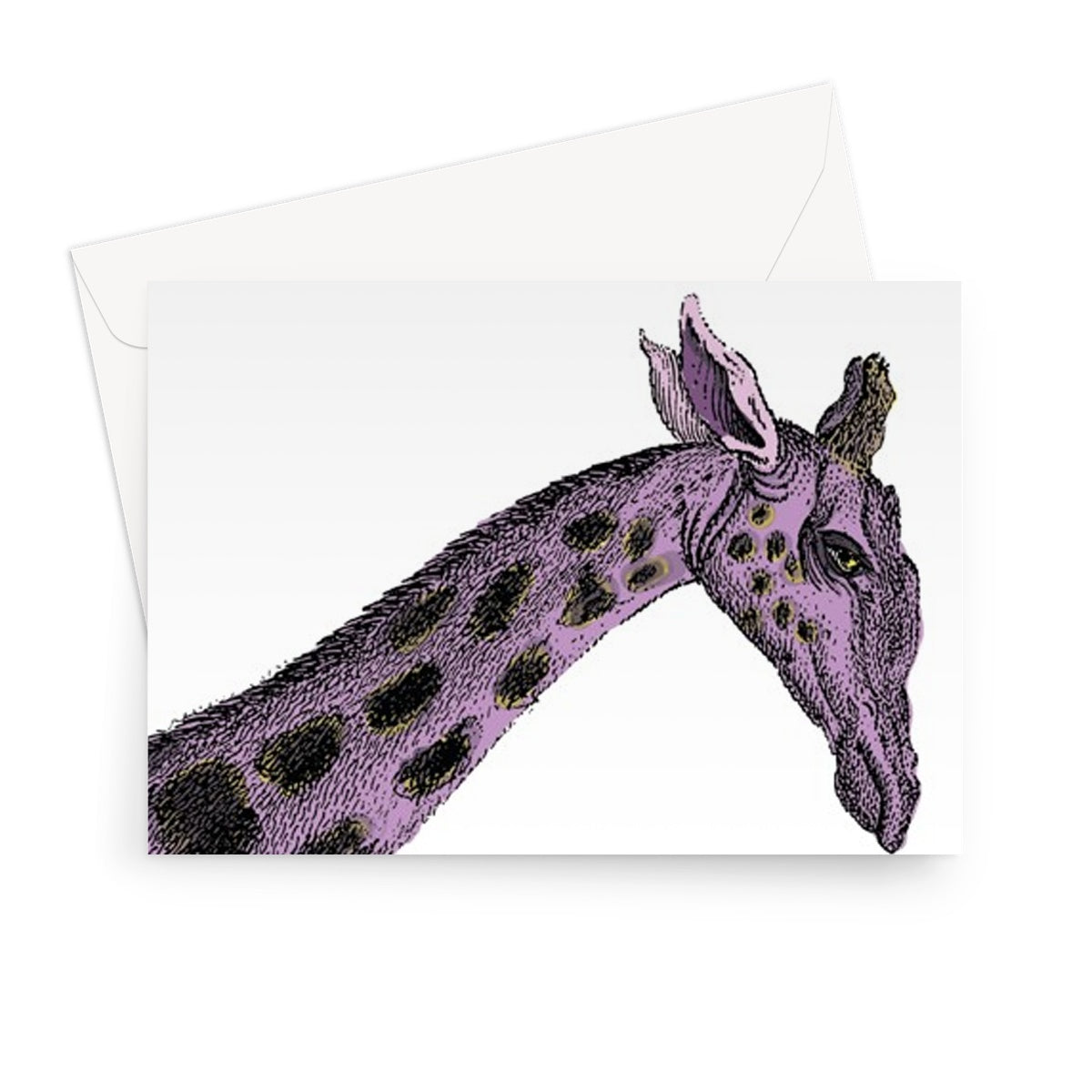 Giraffe Classic Greeting Card