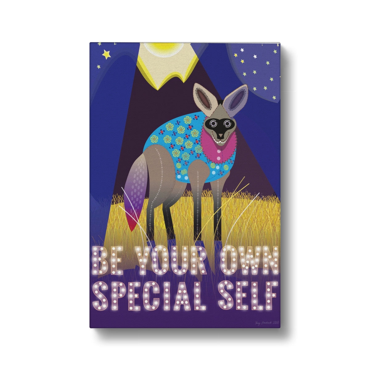 Be Your Own Special Self: Mindfulness Eco Canvas