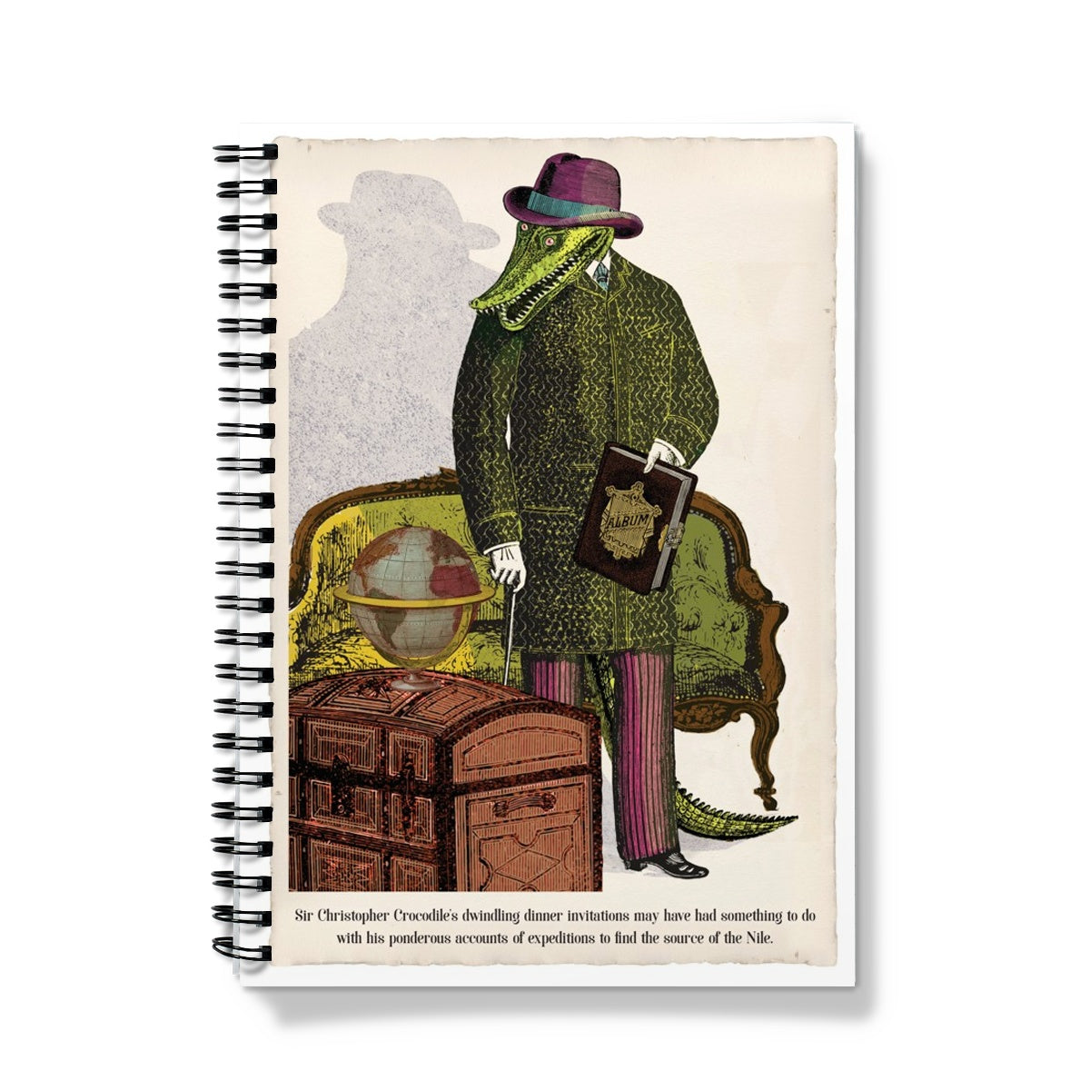 Sir Christopher Crocodile | Animabilia Notebook