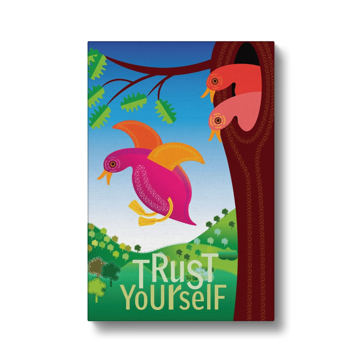 Trust Yourself: Mindfulness Eco Canvas