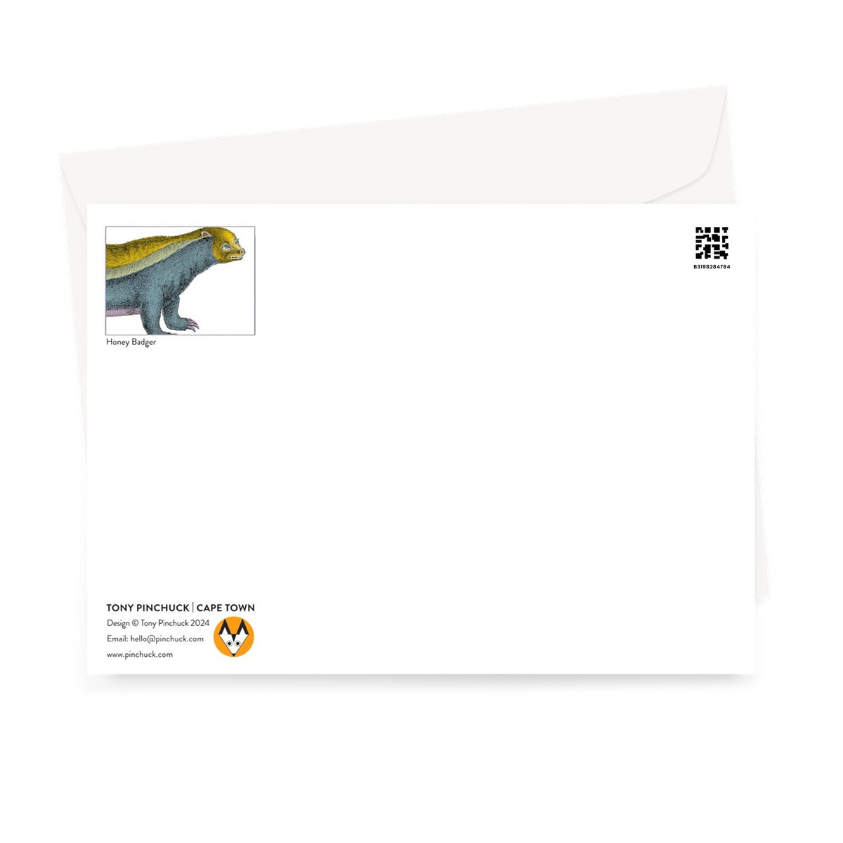 Honey Badger Classic Greeting Card