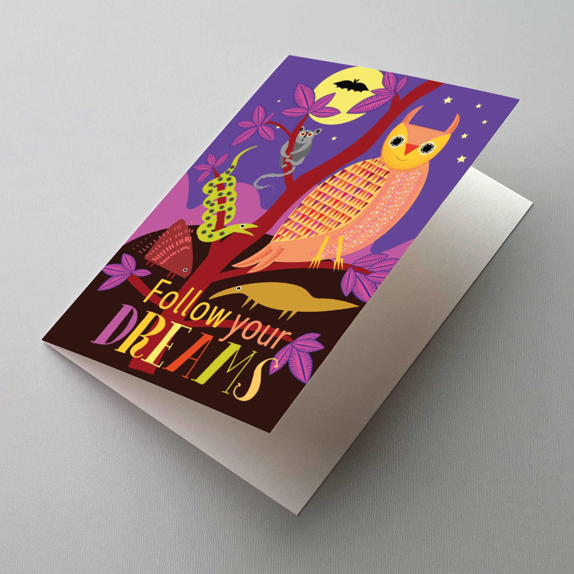 Follow Your Dreams Card