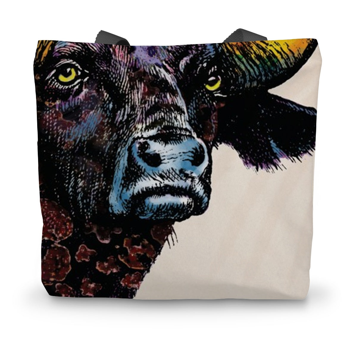 African Buffalo Classic Canvas Tote Bag