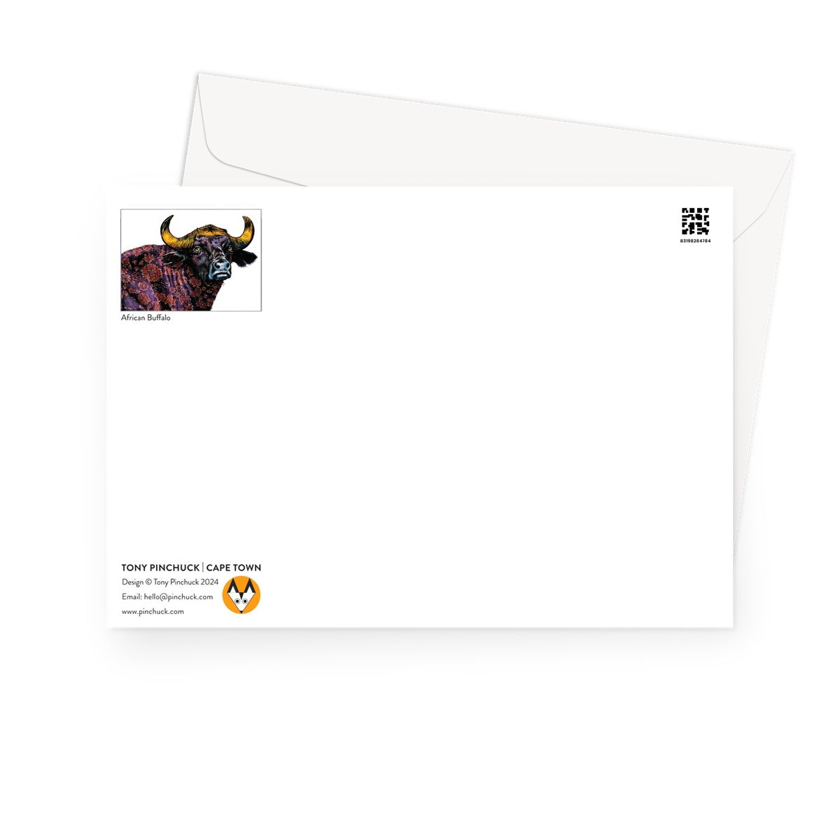 African Buffalo Classic Greeting Card