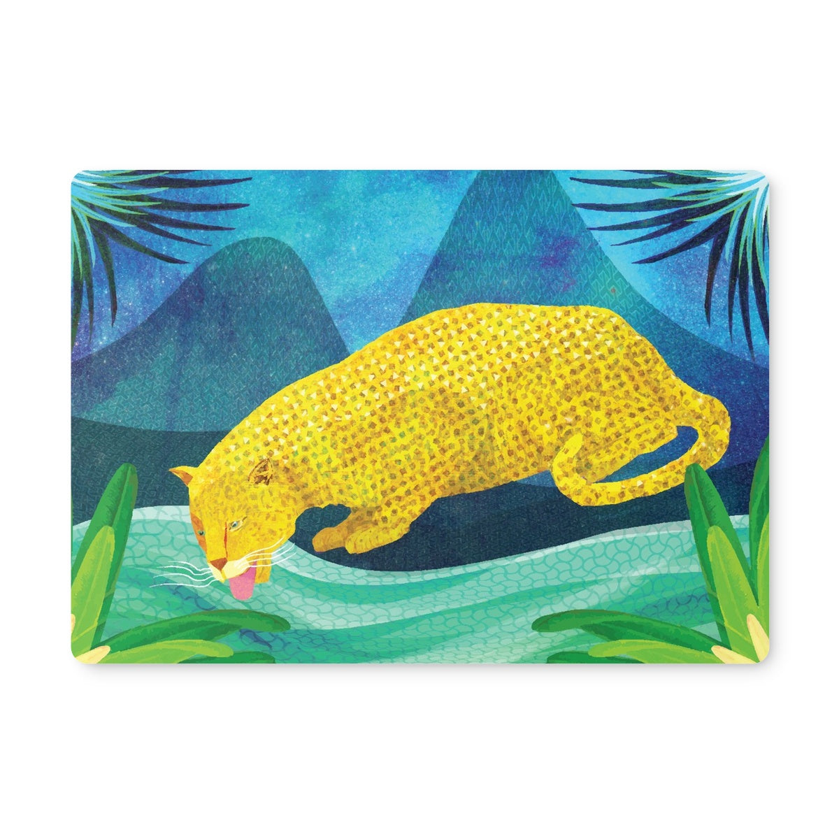 Africa Dreaming Leopard Placemat