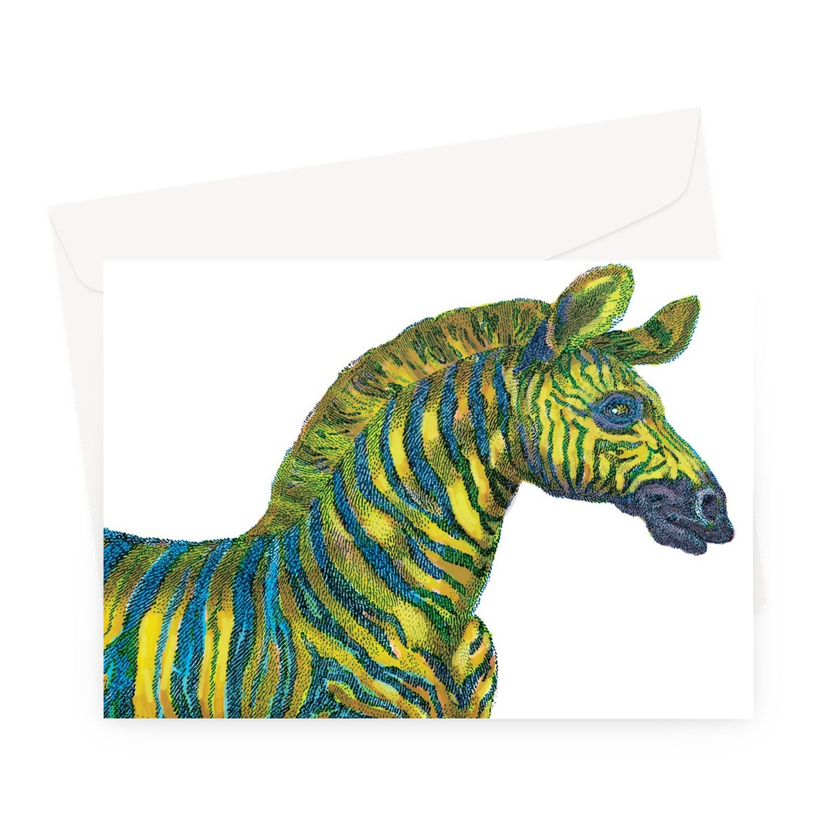 Zebra Classic Greeting Card