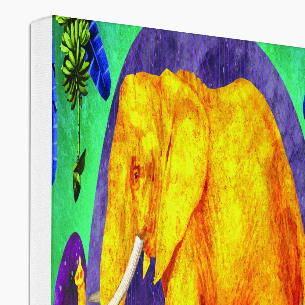 Africa Dreaming Elephant Eco Canvas