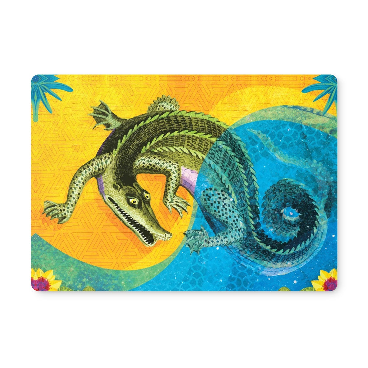 Africa Dreaming Crocodile Placemat