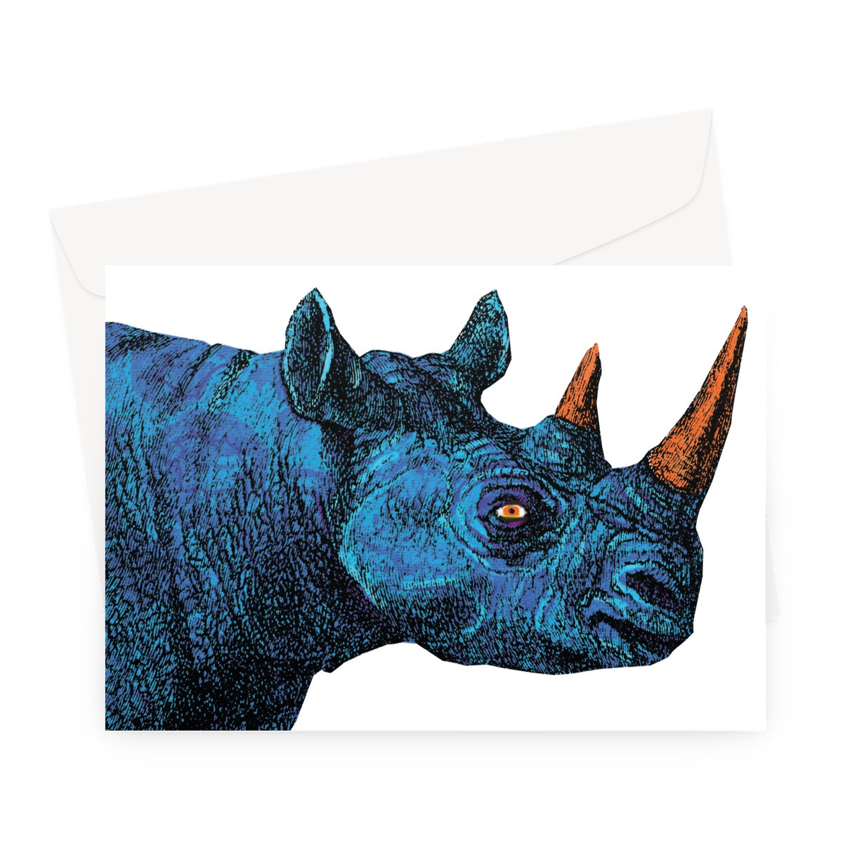 Blue Rhino Classic Greeting Card