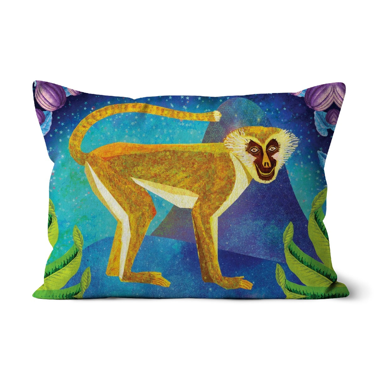 Africa Dreaming Monkey Cushion