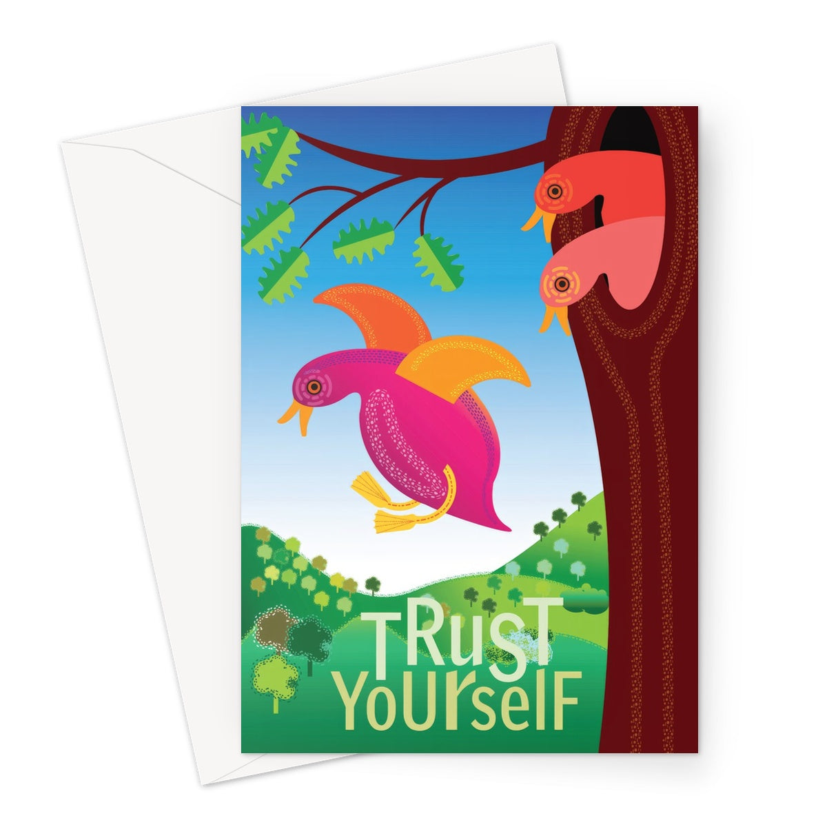 Trust Yourself: Mindfulness Greeting Card