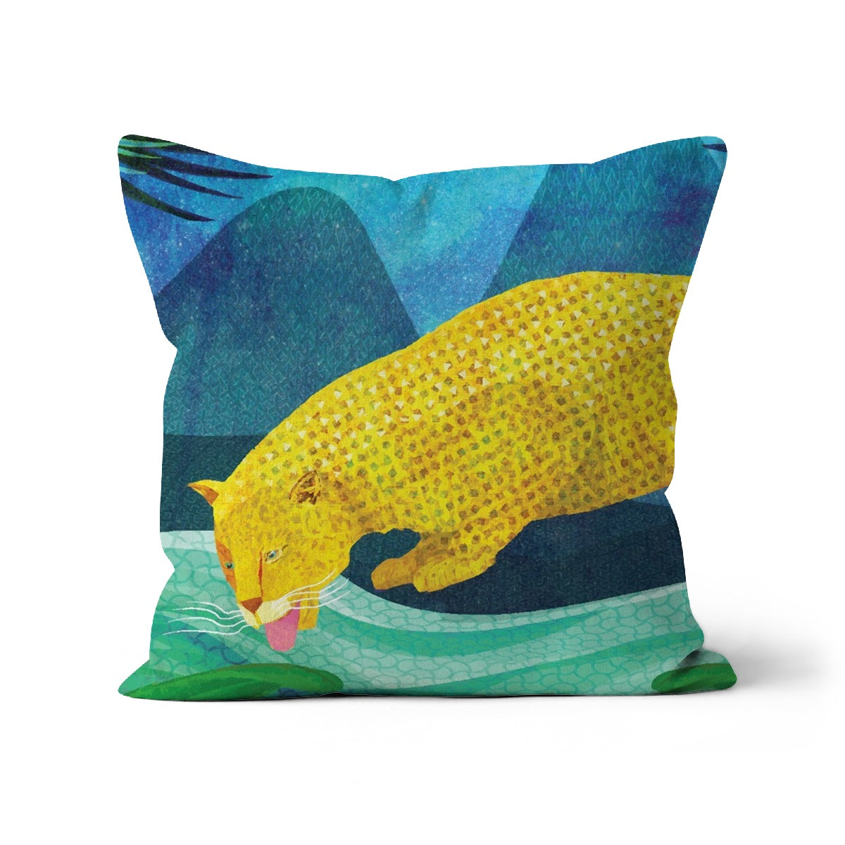 Africa Dreaming Leopard Cushion