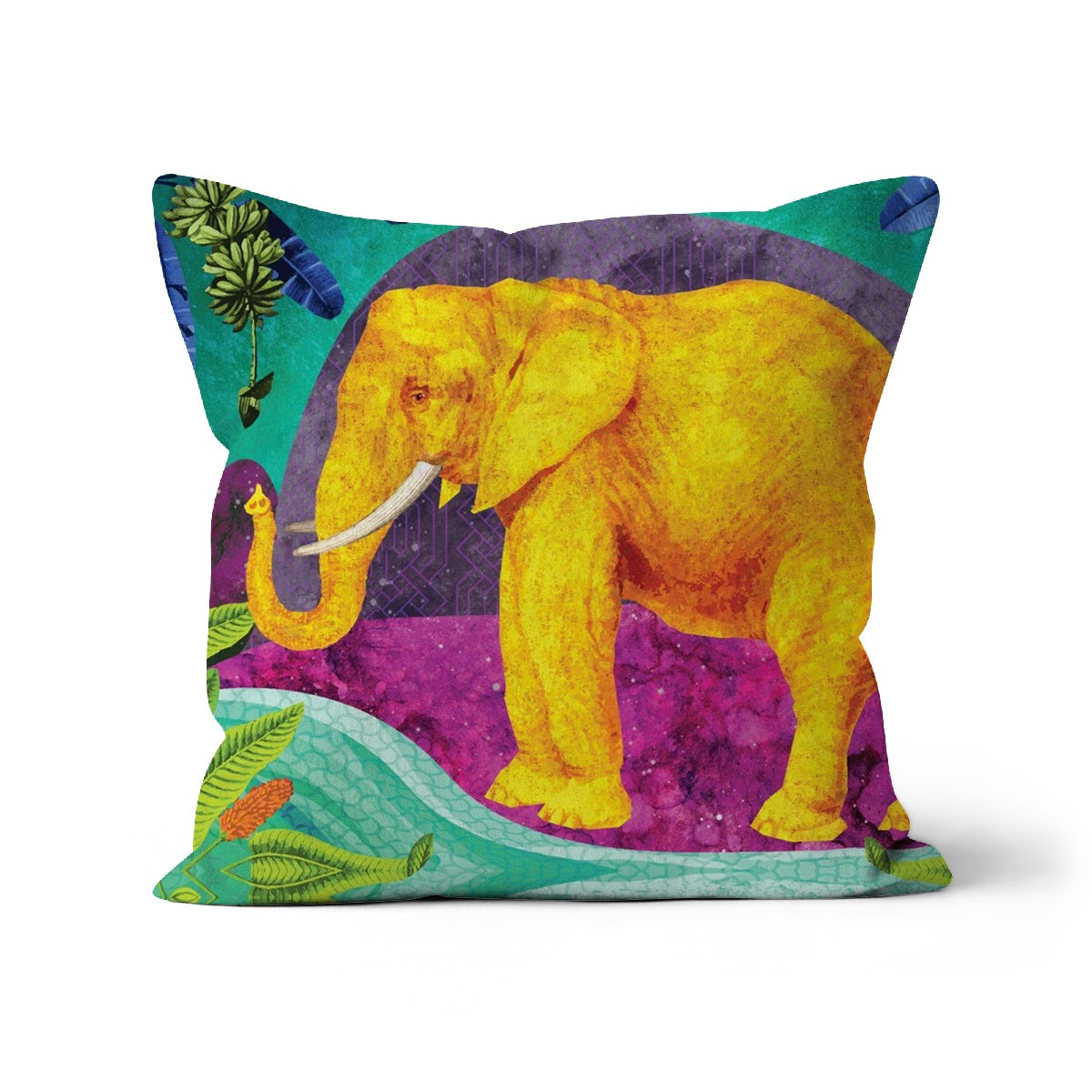 Africa Dreaming Elephant Cushion