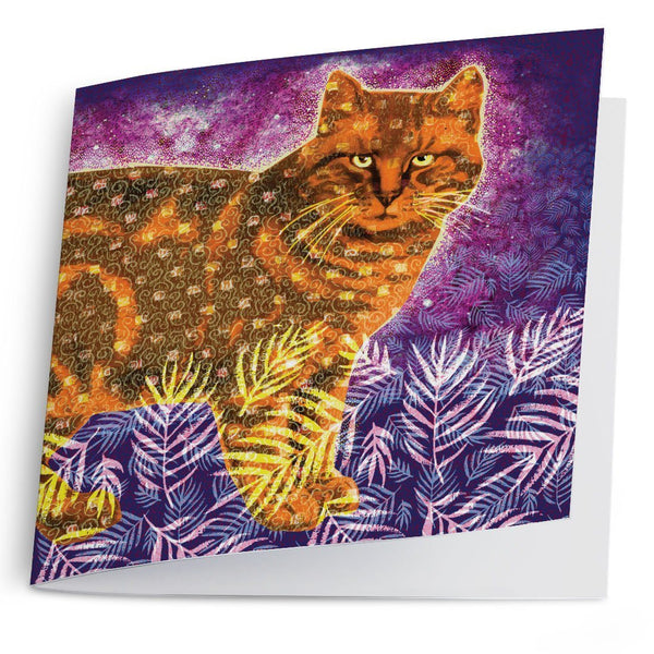 Orange Cat Greeting Card-Greeting Card-Tony Pinchuck-Tony Pinchuck
