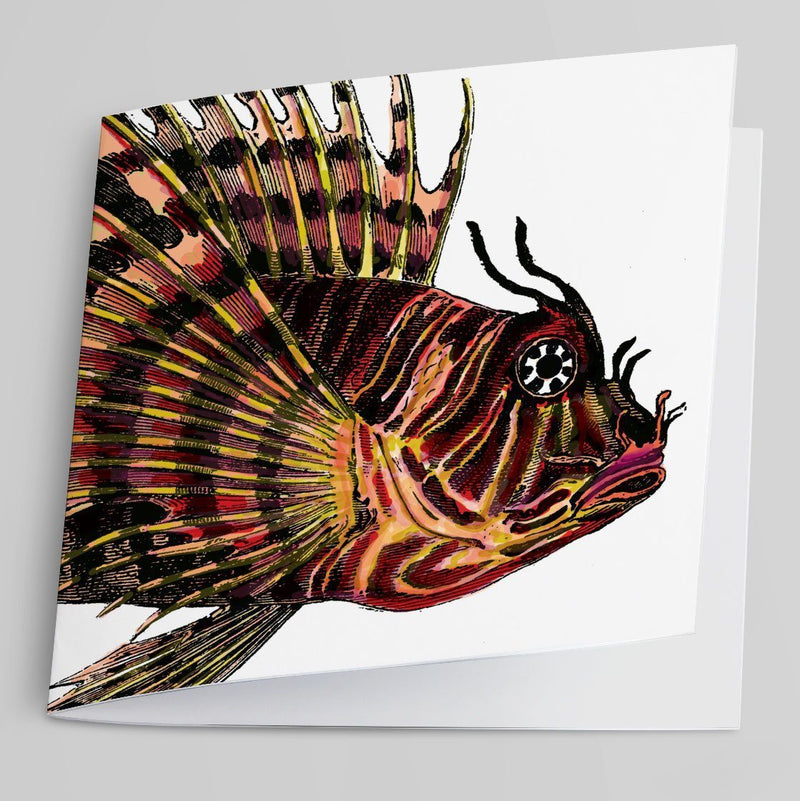 Fire Fish-Greeting Card-Tony Pinchuck-Tony Pinchuck