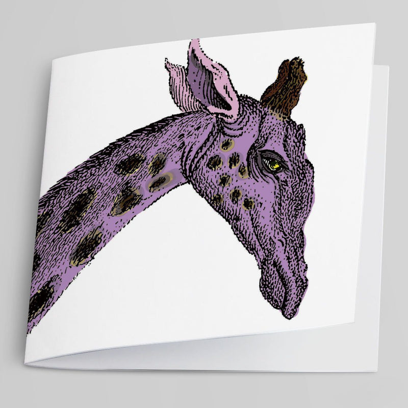 Giraffe-Greeting Card-Tony Pinchuck-Tony Pinchuck