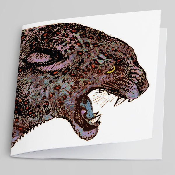 Leopard Greeting Card-Greeting Card-Tony Pinchuck-Tony Pinchuck