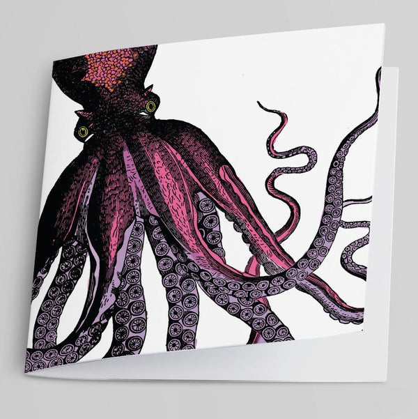 Octopus Greeting Card-Greeting Card-Tony Pinchuck-Tony Pinchuck